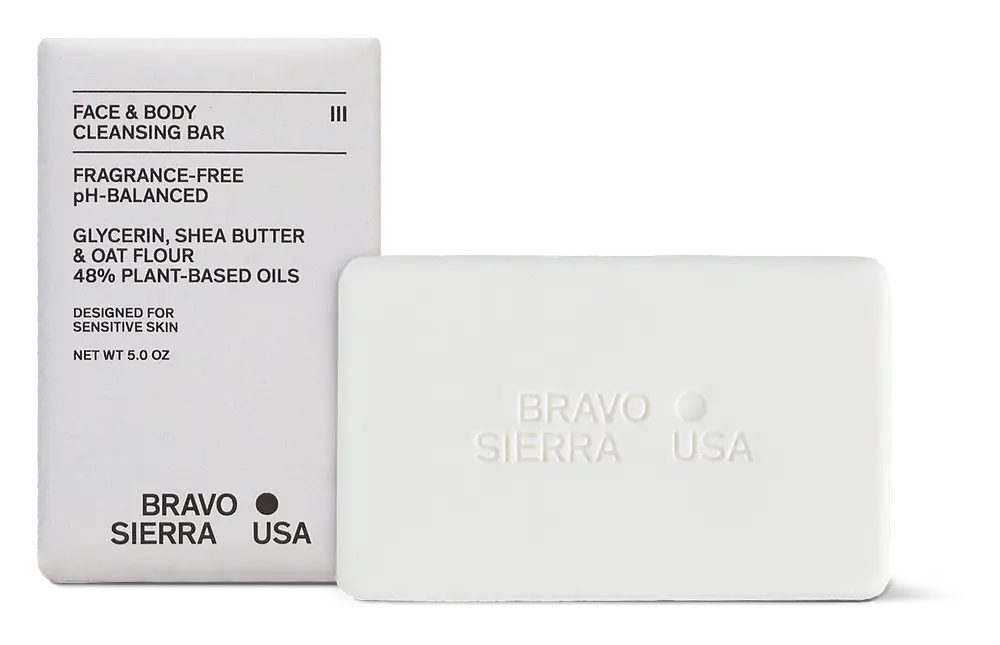 Bravo Sierra Face & Body Cleansing Bar