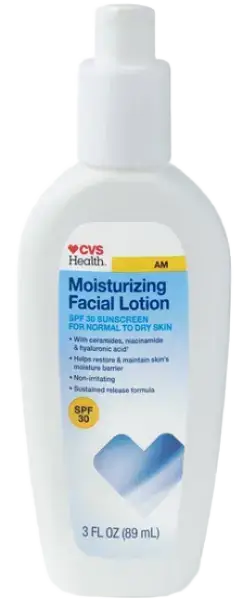 CVS Health AM Moisturizing Facial Lotion SPF 30