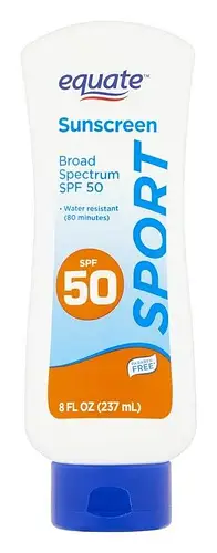 Equate Sport Broad Spectrum Sunscreen Lotion SPF 50