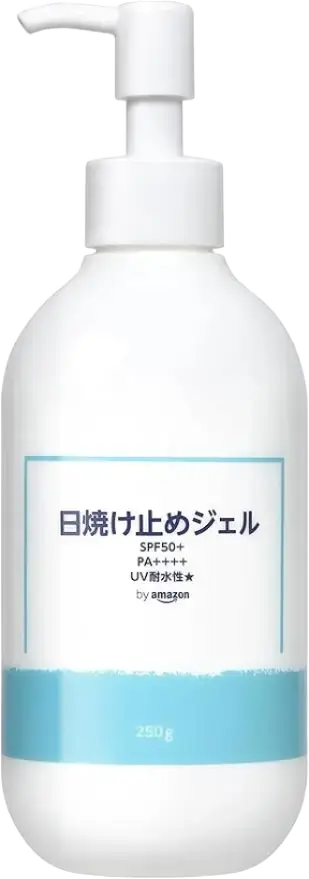 Amazon Basics Sunscreen Gel SPF 50+ PA ++++ Japan