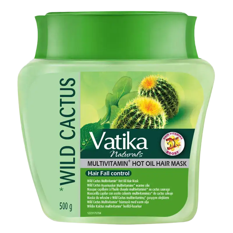 Dabur Vatika Naturals Multivitamin Hot Oil Hair Mask Wild Cactus