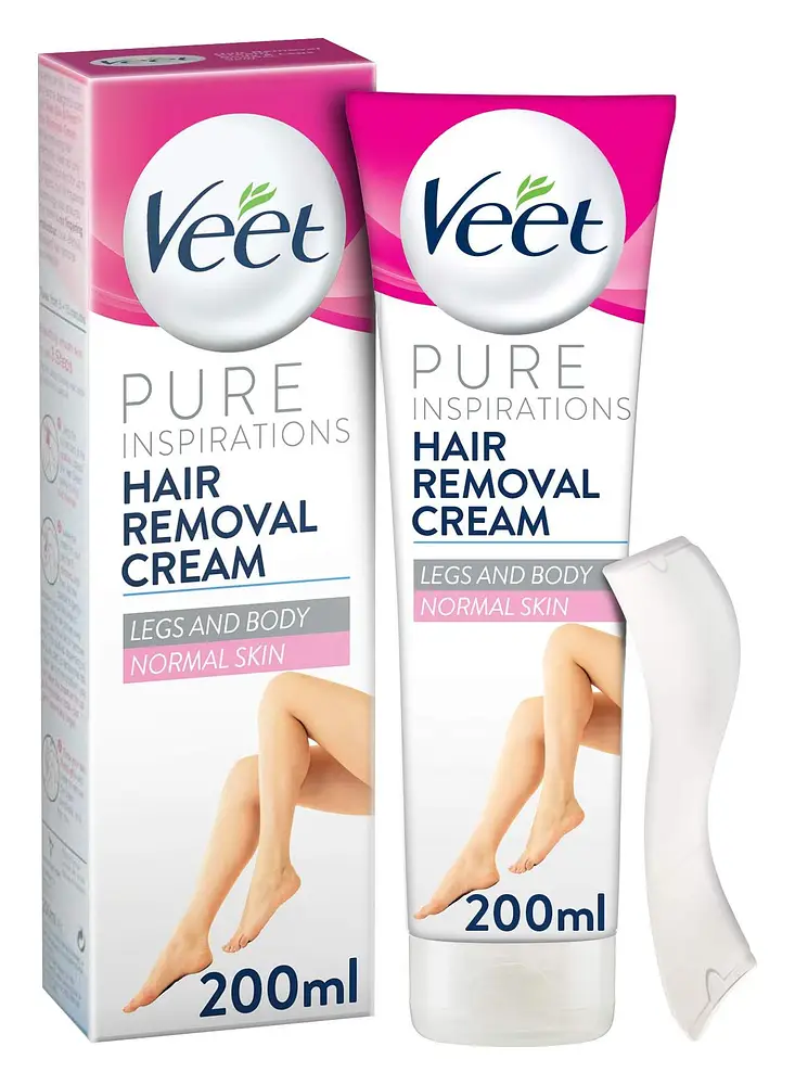 Veet Pure Hair Removal Cream Normal Skin Body & Legs