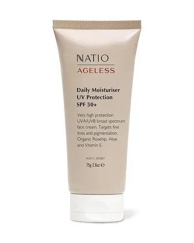 Natio Ageless Daily Moisturiser UV Protection SPF 50+
