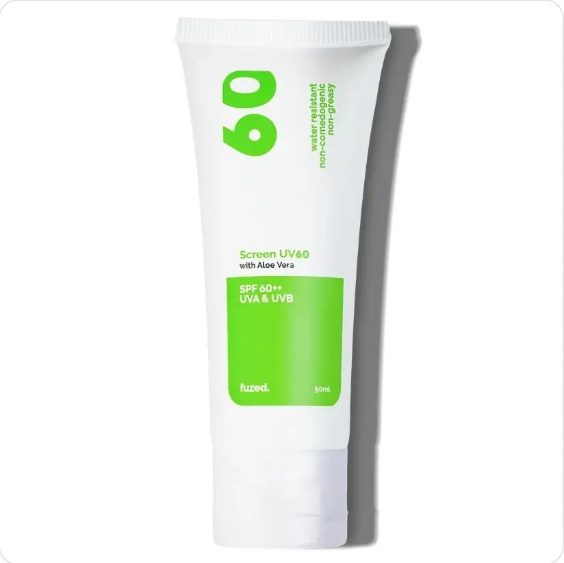 Fuzed Screen UV60 With Aloe Vera SPF 60