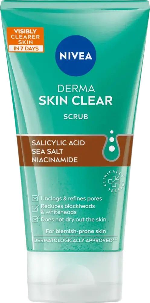Nivea Derma Skin Clear Scrub UK
