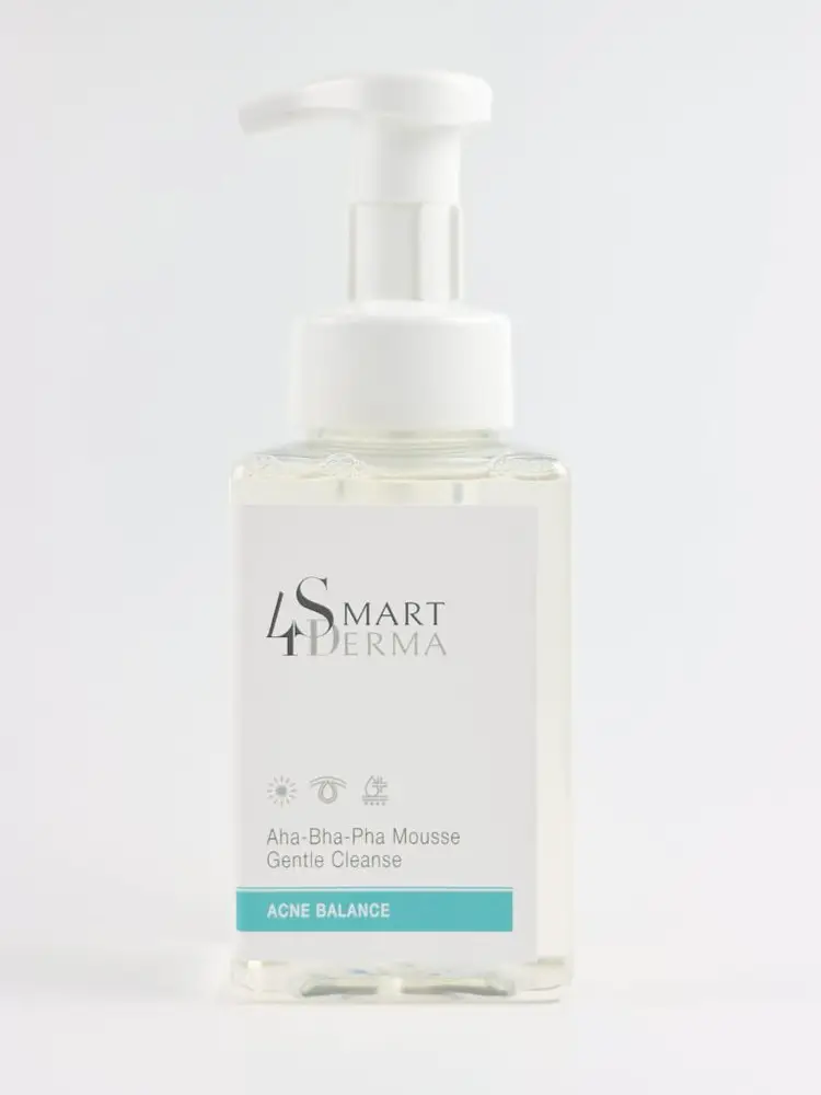 Smart4derma AHA-BHA-PHA Mousse Gentle Cleanse