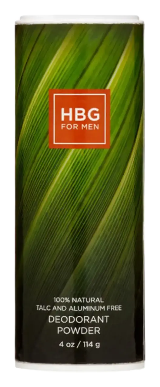 Honeybee Gardens Deodorant Powder Bay Rum