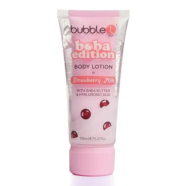 Bubble 'T Boba Edition Body Lotion Strawberry Milk