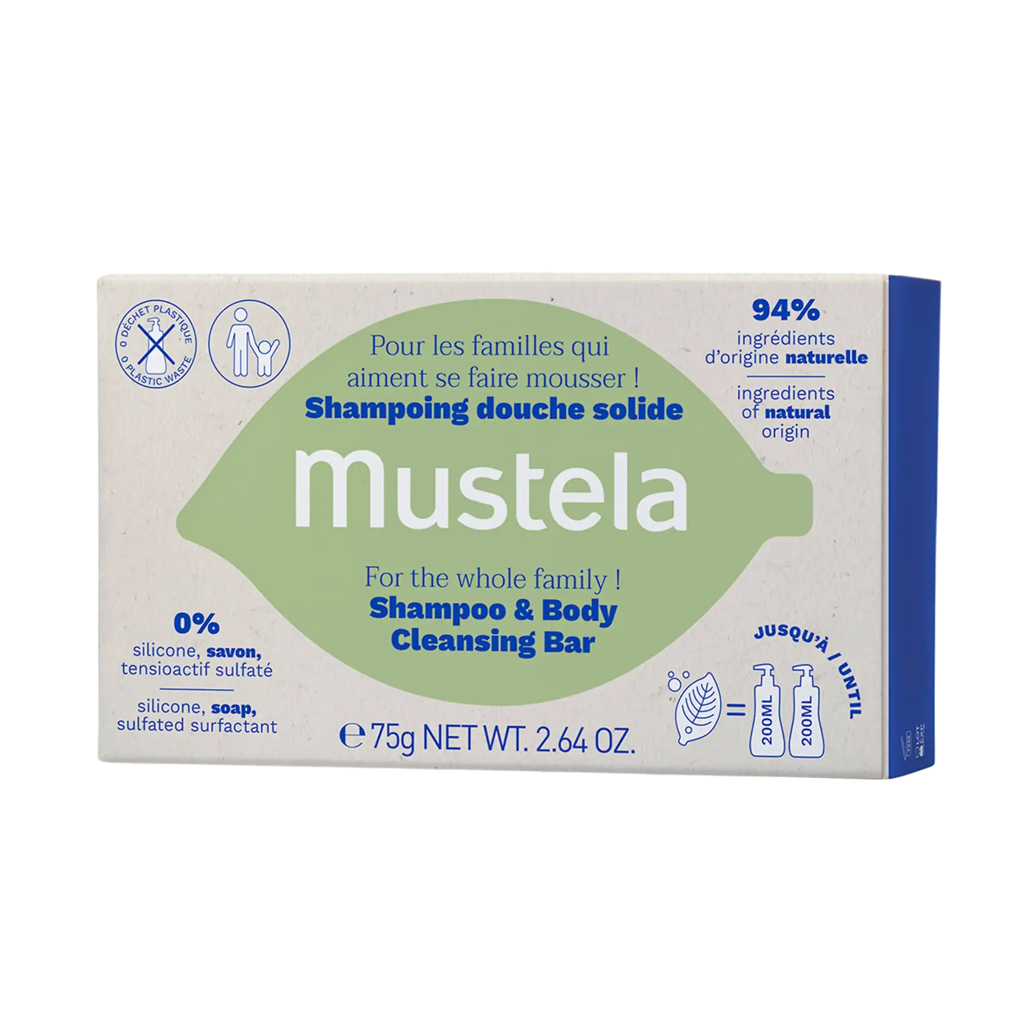 Mustela Shampoo & Body Cleansing Bar