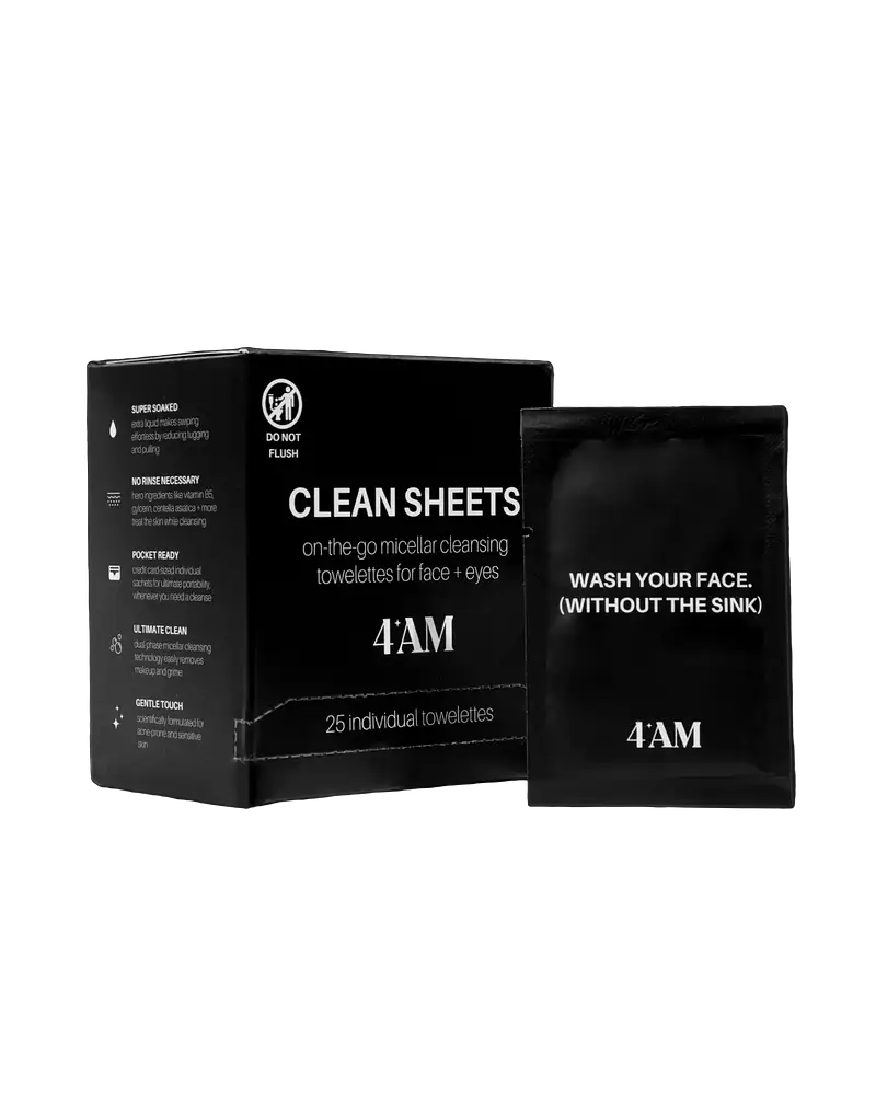 4AM SKIN Clean Sheets