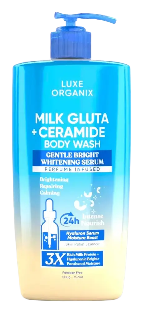 Luxe Organix Milk Gluta + Ceramide Body Wash
