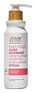 Raw Sugar Moisture Loving Lotion Watermelon + Fresh Mint