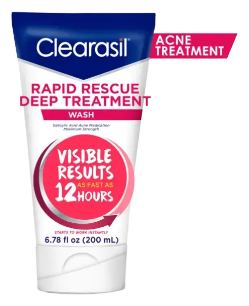 Clearasil Rapid Rescue Deep Treatment Wash