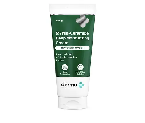 The Derma Co 5% Nia-Ceramide Deep Moisturizing Cream