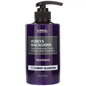 Kundal Honey & Macadamia Hydro-Intensive Protein Premium Hair Treatment Cherry Blossom