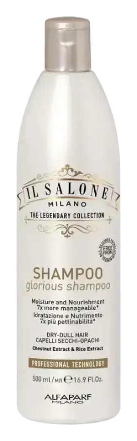Alfaparf Milano IL Salone Glorious Shampoo With Protein For Dry & Damaged Hair