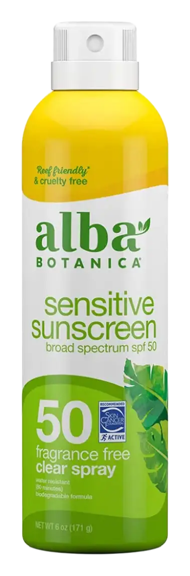 Alba Botanica Sensitive Sunscreen Fragrance Free SPF 50