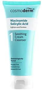 Cosmoderm Niacinamide Salicylic Acid Soothing Cream Cleanser
