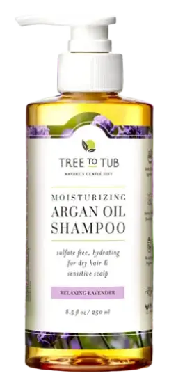 Tree to Tub Moisturizing Argan Oil Shampoo Relaxing Lavender