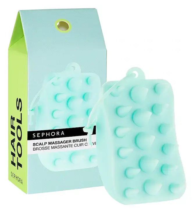 Sephora Collection Silicone Scalp Massager Blue