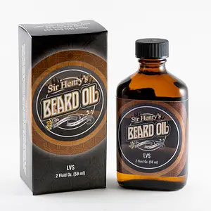 Sir Henry's Beard & Pre-Shave Oil LVS Lavender, Vanilla, Sandalwood