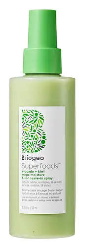 BrioGeo Superfoods Avocado + Kiwi Mega Moisture 3-in-1 Leave-In Spray