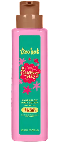 Tree Hut Hydraglow Body Lotion Raspberry Fizz