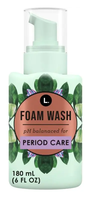 L. Foam Feminine Wash Period Care