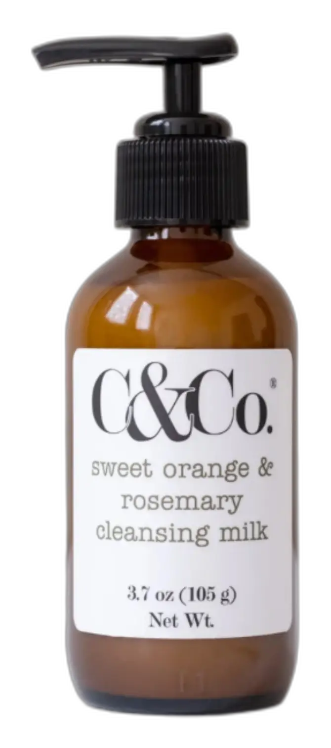 C&Co Handcrafted Skincare Sweet Orange & Rosemary Cleansing Milk