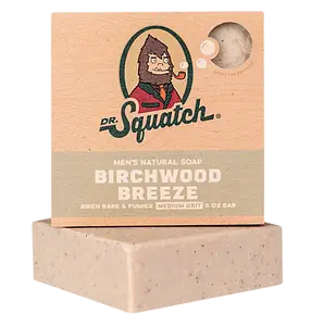Dr. Squatch Birchwood Breeze Bar Soap