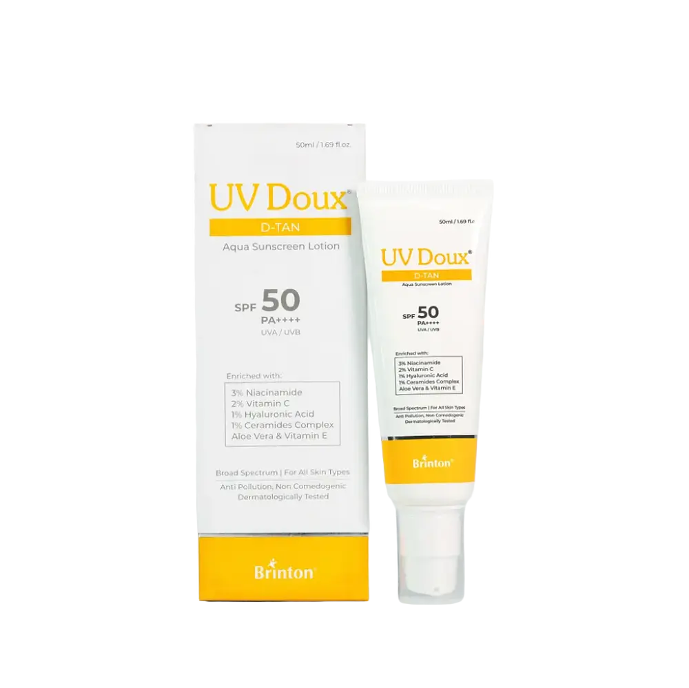 UV Doux D-Tan Aqua Sunscreen Lotion SPF 50