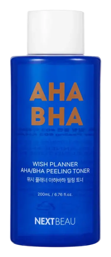 NEXTBEAU Wish Planner AHA/BHA Peeling Toner