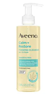 Aveeno Calm + Restore Foaming Cleanser