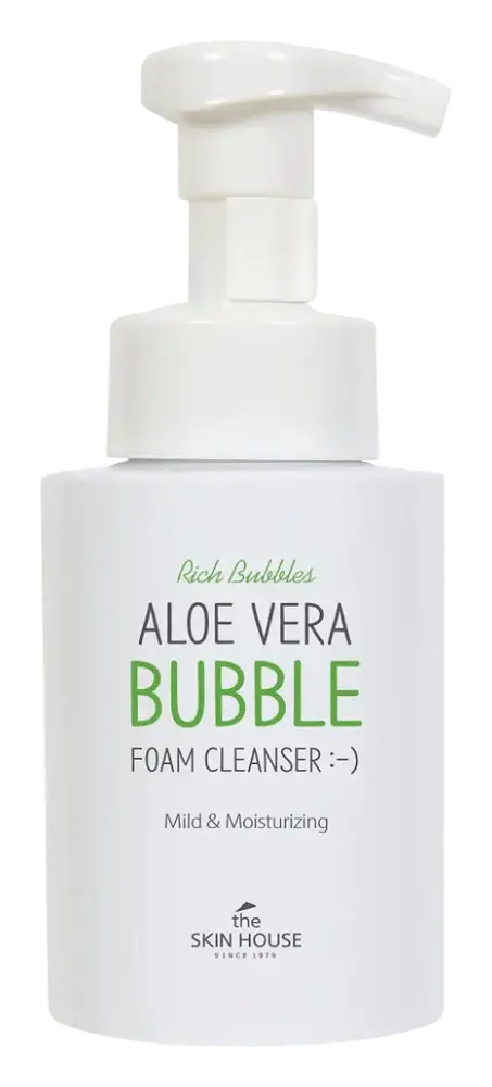 The Skin House Aloe Vera Bubble Foam Cleanser