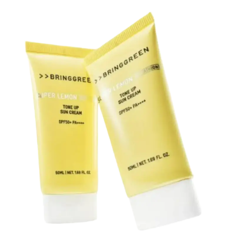 Bring Green Super Lemon Glutathione Tone Up Sun Cream SPF 50+