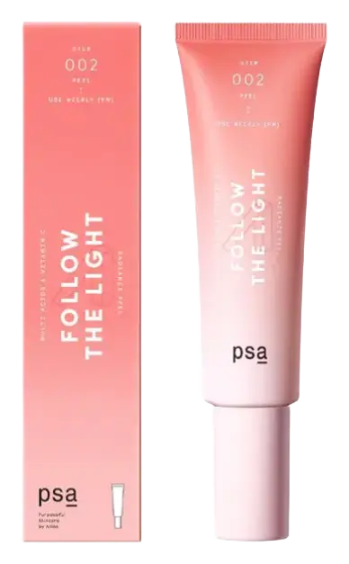 PSA SKIN Follow the Light Multi Acids & Vitamin C Radiance Peel