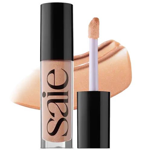 Saie Glossybounce High-Shine Hydrating Lip Gloss Oil Shake
