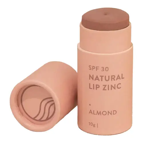 Winki Zinc Natural Tinted Lip Zinc Stick SPF 30 Almond