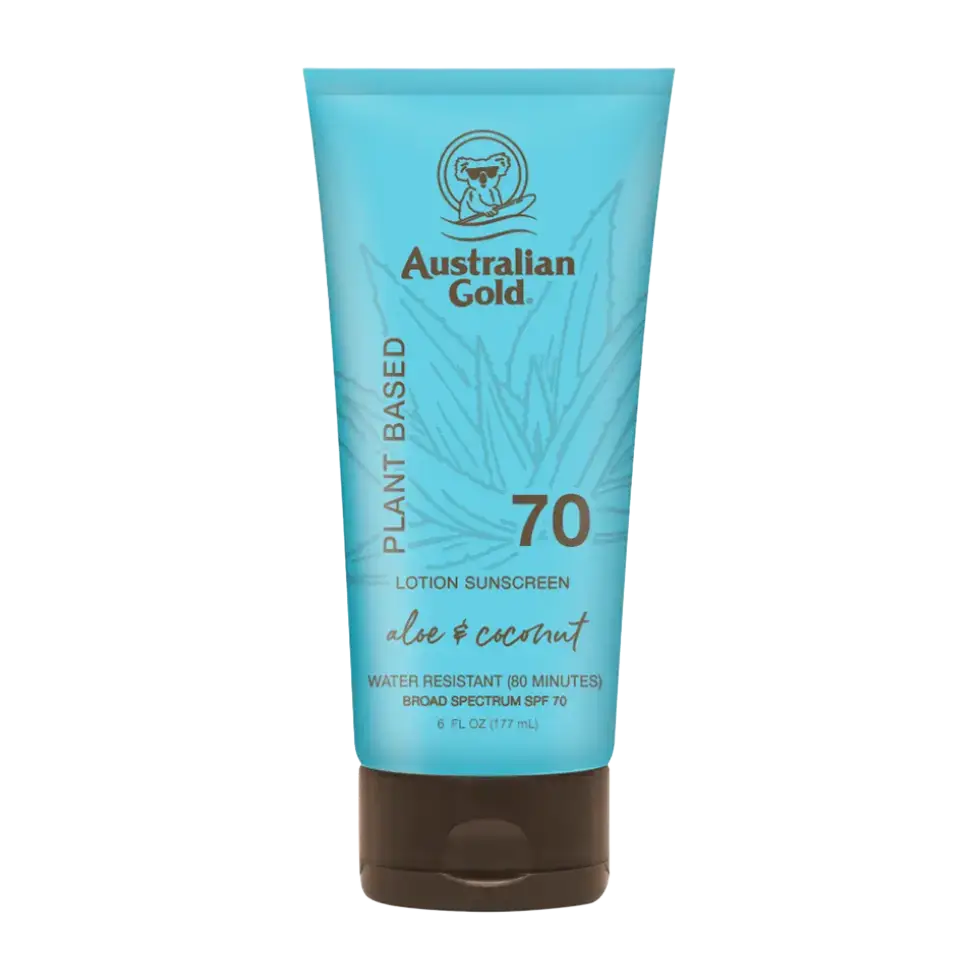 Australian Gold Plant Based Lotion Sunscreen Aloe & Coconut SPF 70