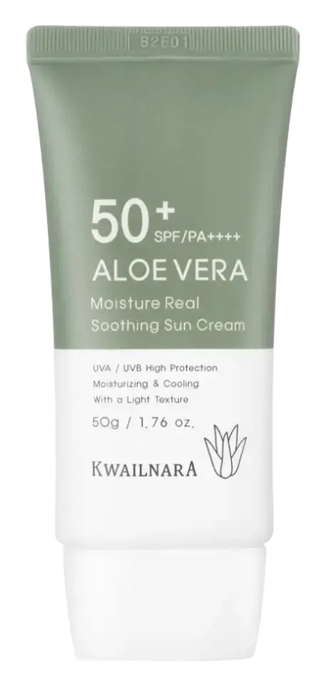 Kwailnara Aloe Vera Moisture Real Soothing Sun Cream SPF 50+