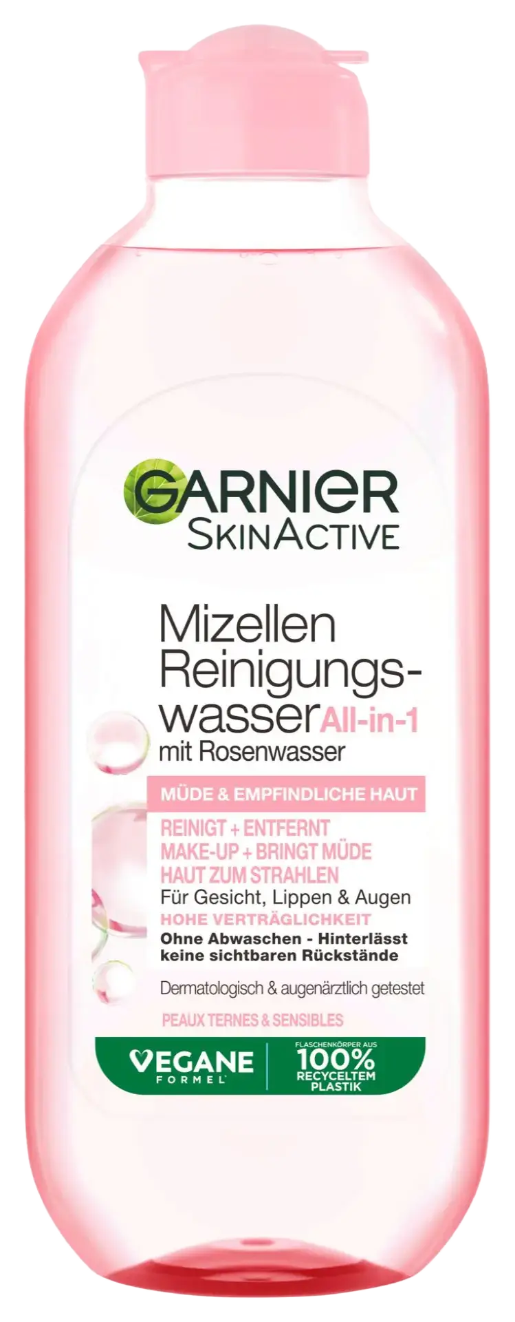 Garnier SkinActive Micellar Cleansing Water All-In-1 With Rose Water Austria