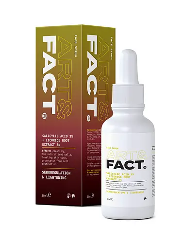 Art & Fact Salicylic Acid 2% +Licorice Root Extract 3% Serum