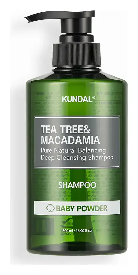 Kundal Tea Tree & Macadamia Deep Cleansing Shampoo Baby Powder
