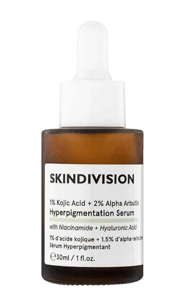 SkinDivision 1% Kojic Acid + 2% Alpha Arbutin Hyperpigmentation Serum