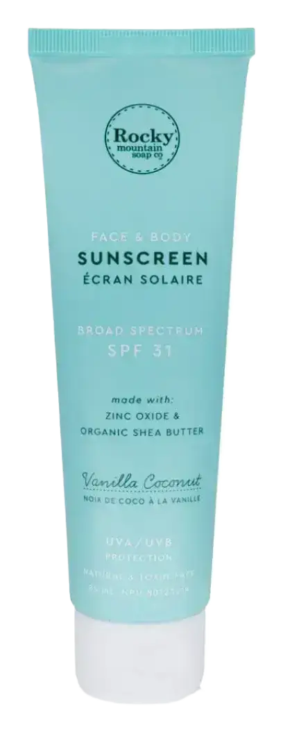 Rocky Mountain Soap Face & Body Sunscreen SPF 31