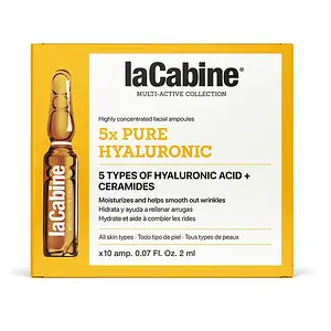 laCabine 5x Pure Hyaluronic Ampoules
