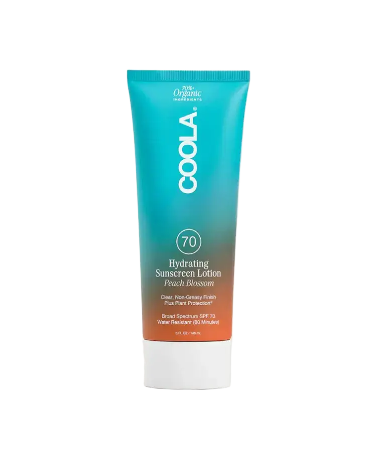 COOLA Hydrating Sunscreen Lotion SPF 70 Peach Blossom