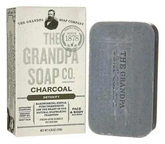 The Grandpa Soap Co. Charcoal Bar Soap