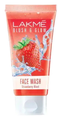 Lakme Blush & Glow Strawberry Freshness Gel Face Wash With Strawberry Extracts