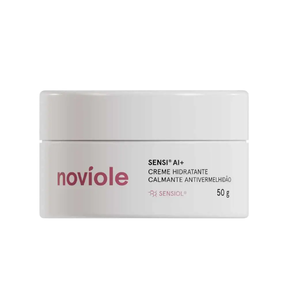 Noviole Sensi AI+ Creme Hidratante Calmante Antivermelhidão